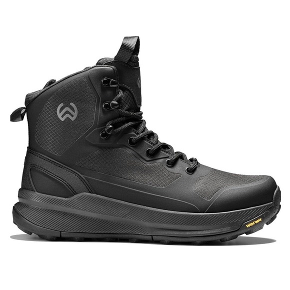 Wideway Mens Military Tactical Boots Black Side Zip Hiking Duty Size‎ 10 main image 5